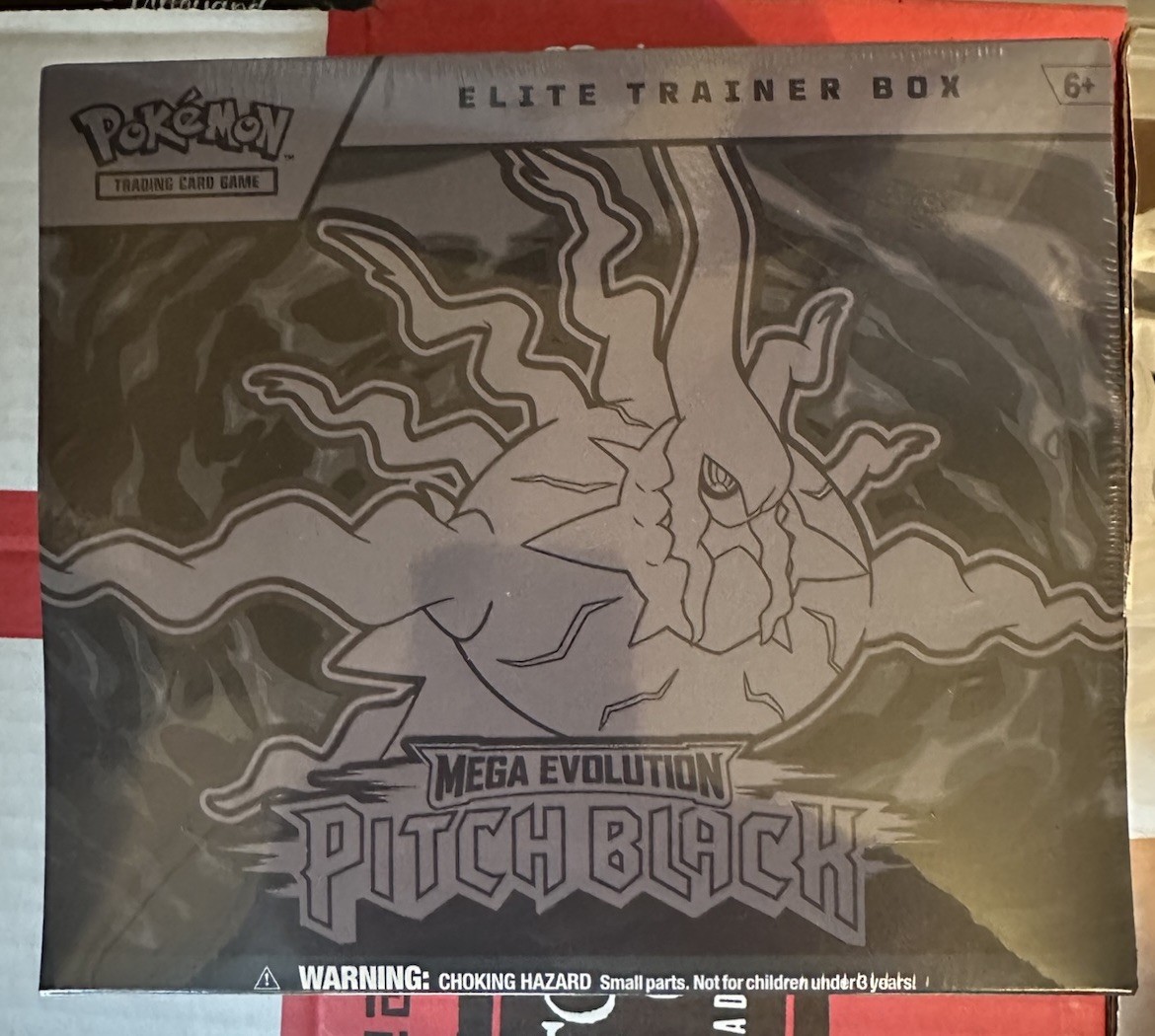 Pokémon TCG Mega Evolution Pitch Black Elite Trainer Box ETB Zygarde 65 2025