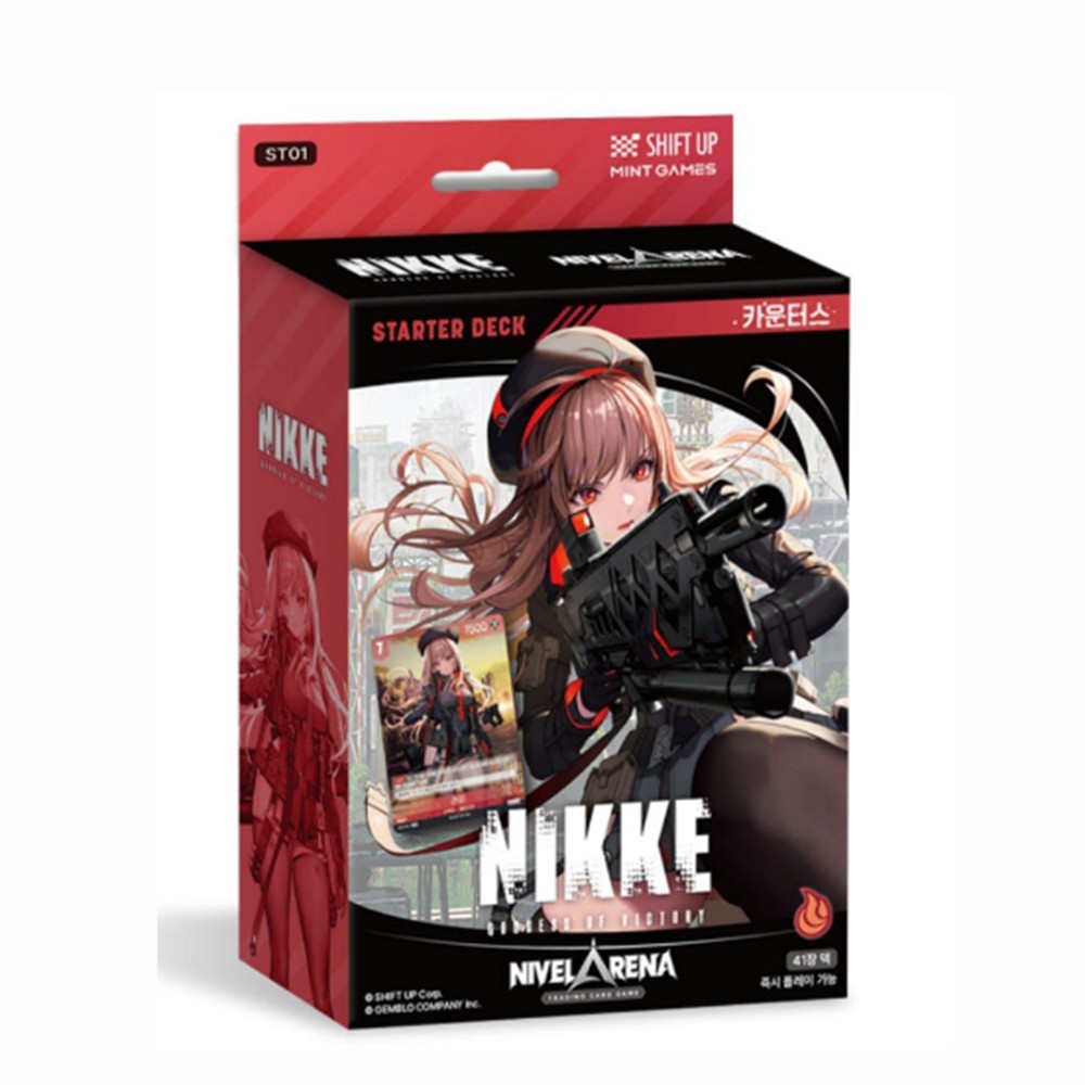 Nivel Arena TCG Official Starter Deck ST01-ST11 Goddess of Victory NIKKE Korean