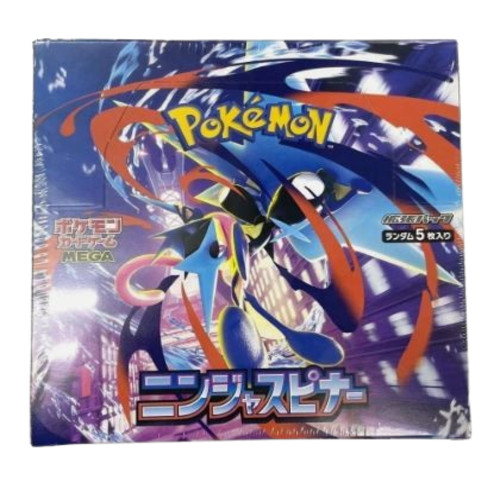 Pokémon Card Game Ninja Spinner M4 Booster Box Mega Evolution Japanese Sealed