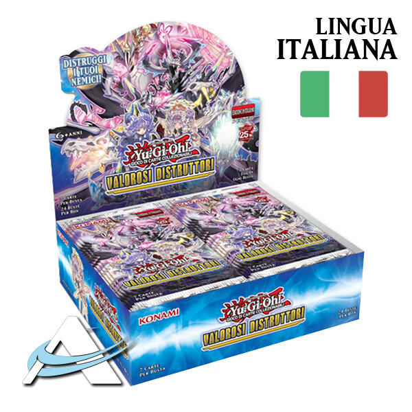 Box VALOROSI DISTRUTTORI Valiant Smashers VASM Italiano YUGIOH ANDYCARDS
