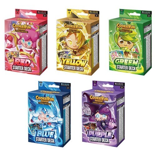 CookieRun TCG: 5 Starter Deck Assortment [Starter Deck Combo]