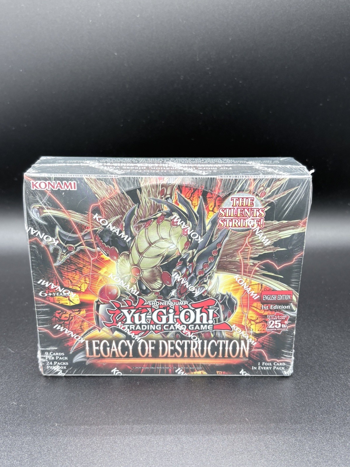 Yugioh Legacy of Destruction Booster Box 1st Edition Factory Sealed