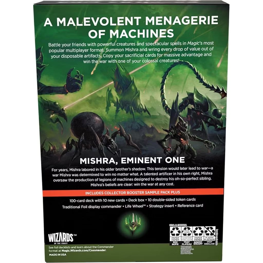 MTG The Brothers’ War Commander Deck Set of 2 – Iron Alliance & Burnished Banner