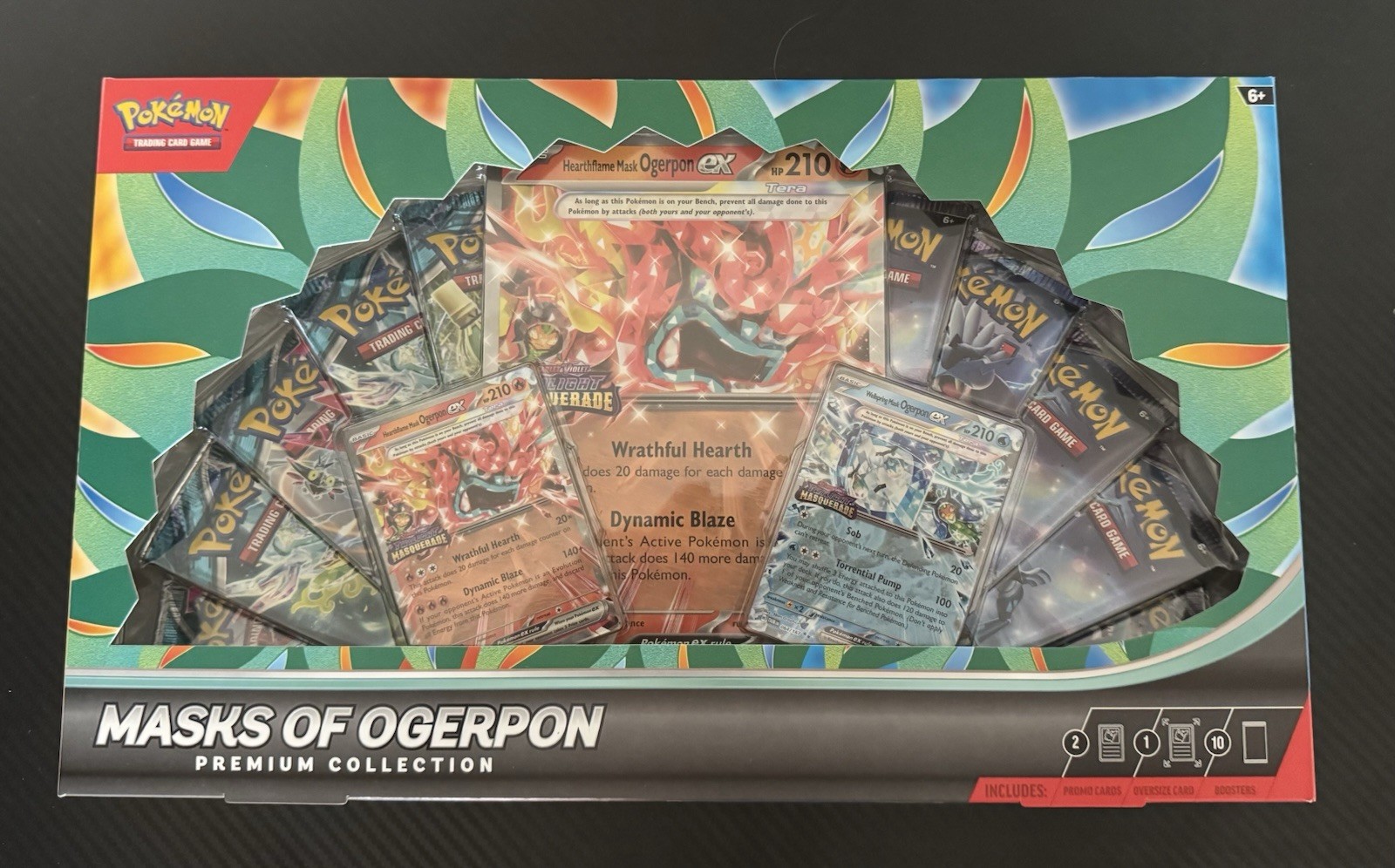 Pokemon Masks of Ogerpon Premium Collection Box Sealed New