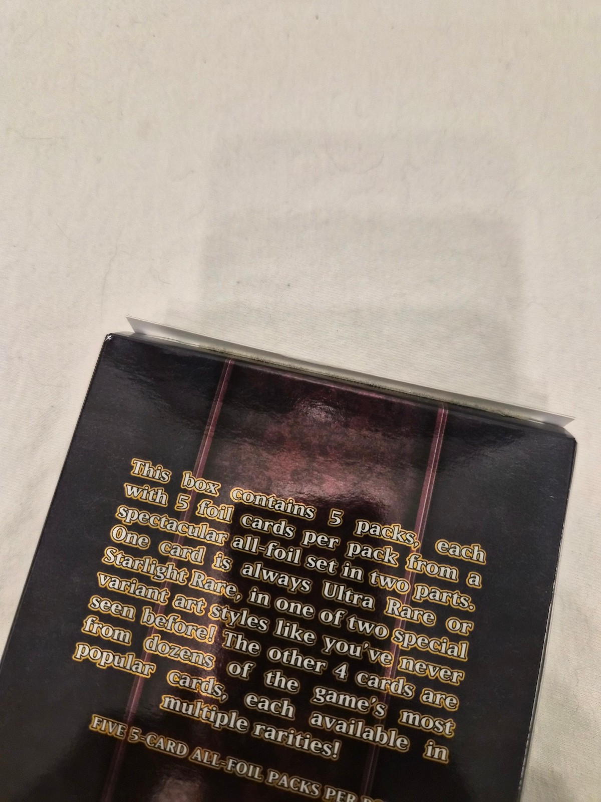 Yu-Gi-Oh! Rarity Collection 5 V Box 1st Edition Sealed