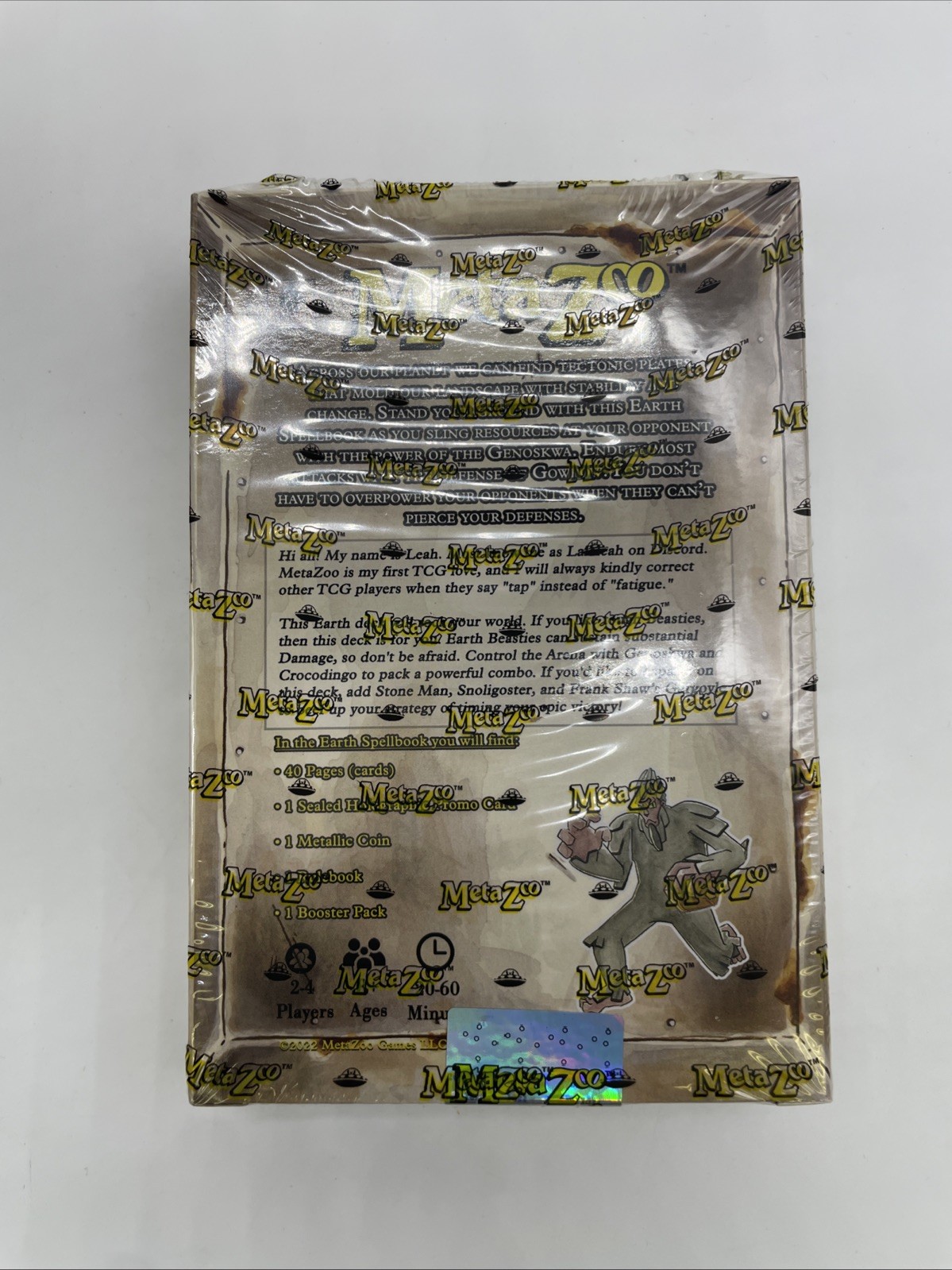 Genoskwa Sealed Theme Deck UFO First Edition Metazoo TCG Case Of 64 Decks