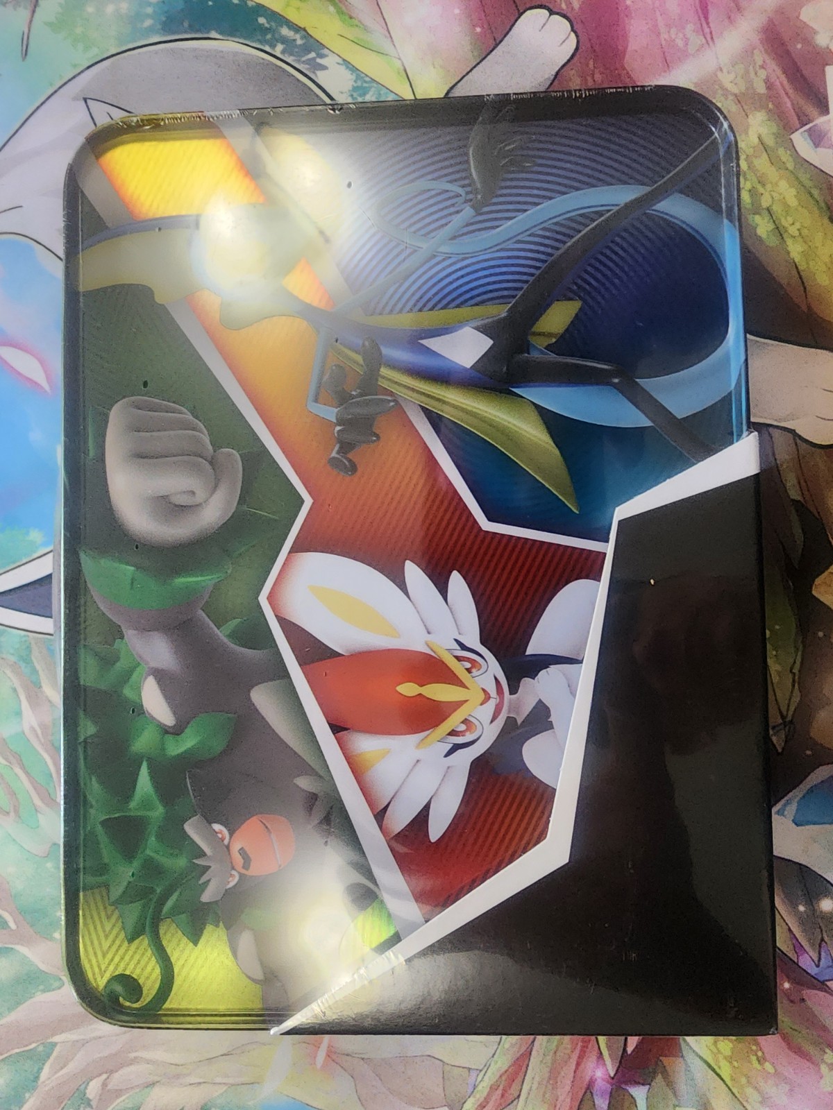 Pokemon TCG Fall 2020 Collector’s Treasure Chest Lunch Box Tin New Sealed