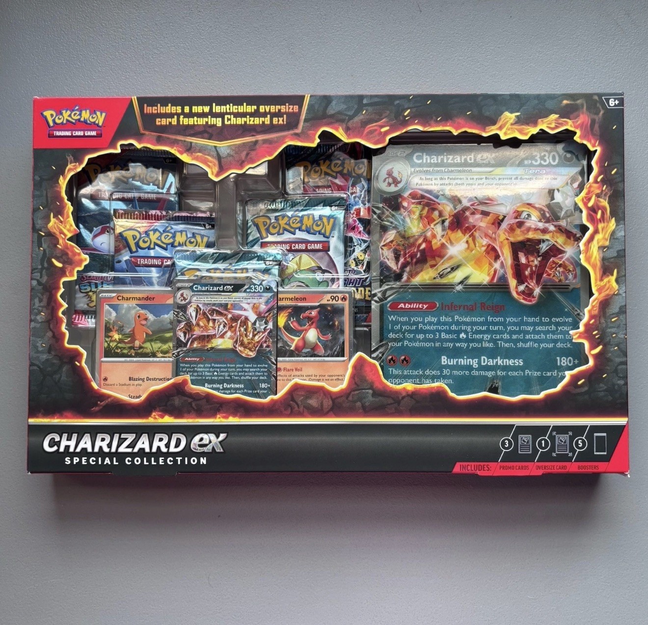 Sealed Pokémon TCG: Charizard EX Premium Collection Box