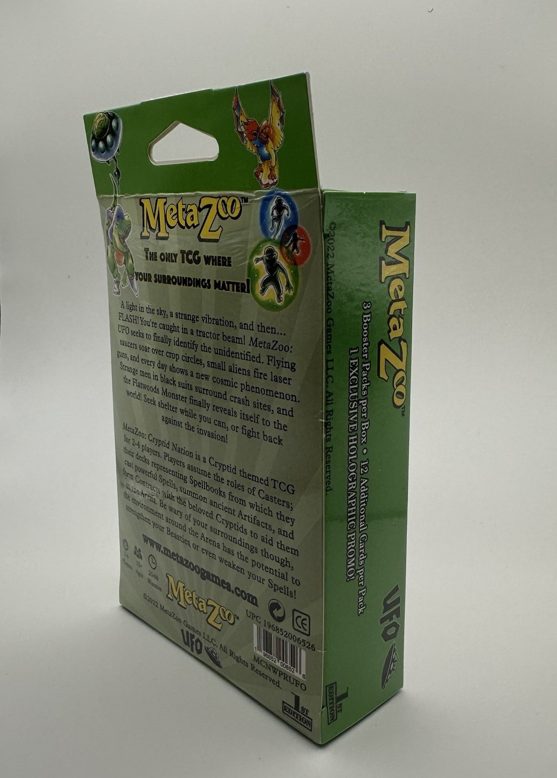 Metazoo UFO 1st Edition Walmart Hanger, 3 Pack Box, Sealed
