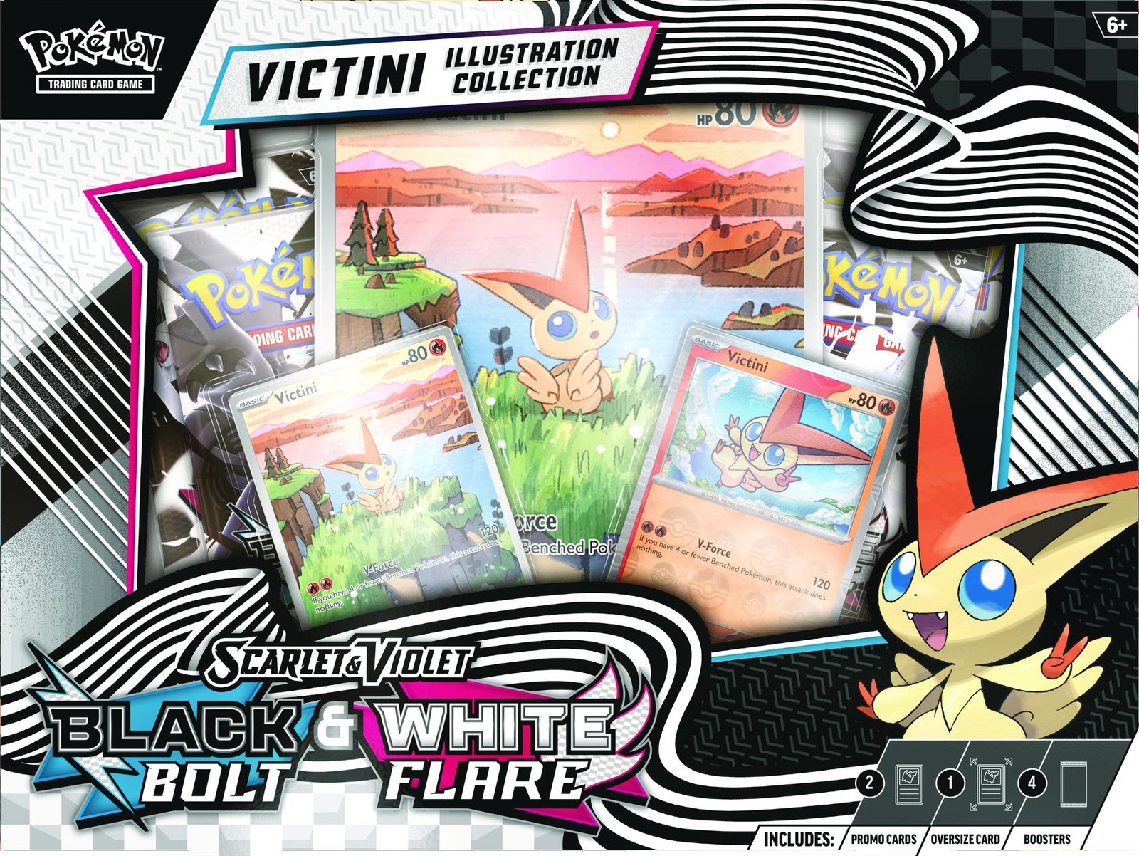 POKEMON UNOVA VICTINI ILLUSTRATION COLLECTION BOX
