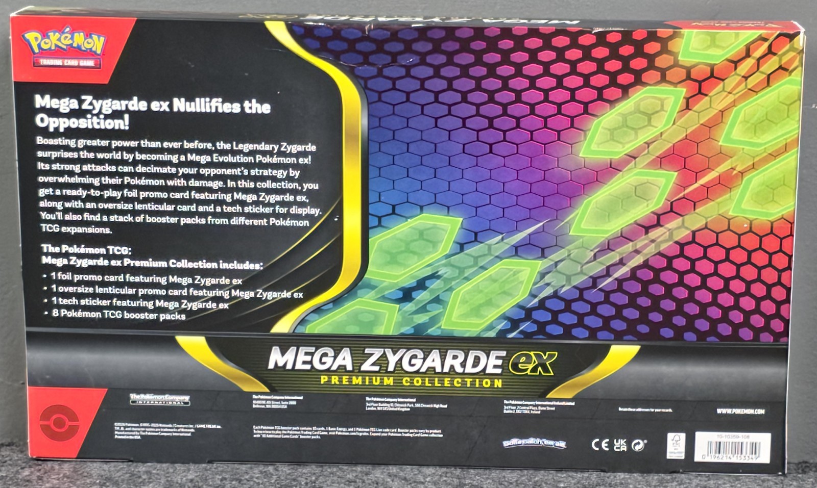 Pokémon TCG Mega Zygarde ex Premium Collection Box Factory Sealed