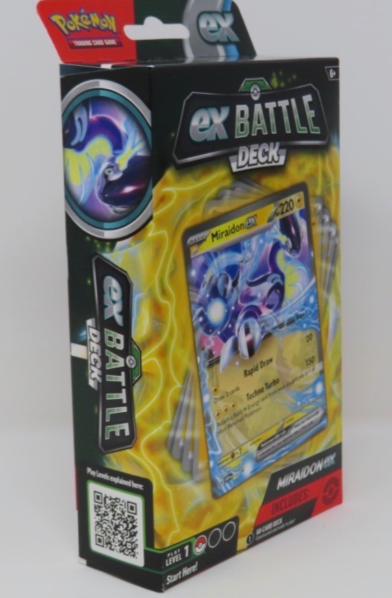 Pokemon TCG Miraidon ex Battle Deck 60 Card Ready-to-Play Theme Deck Sealed