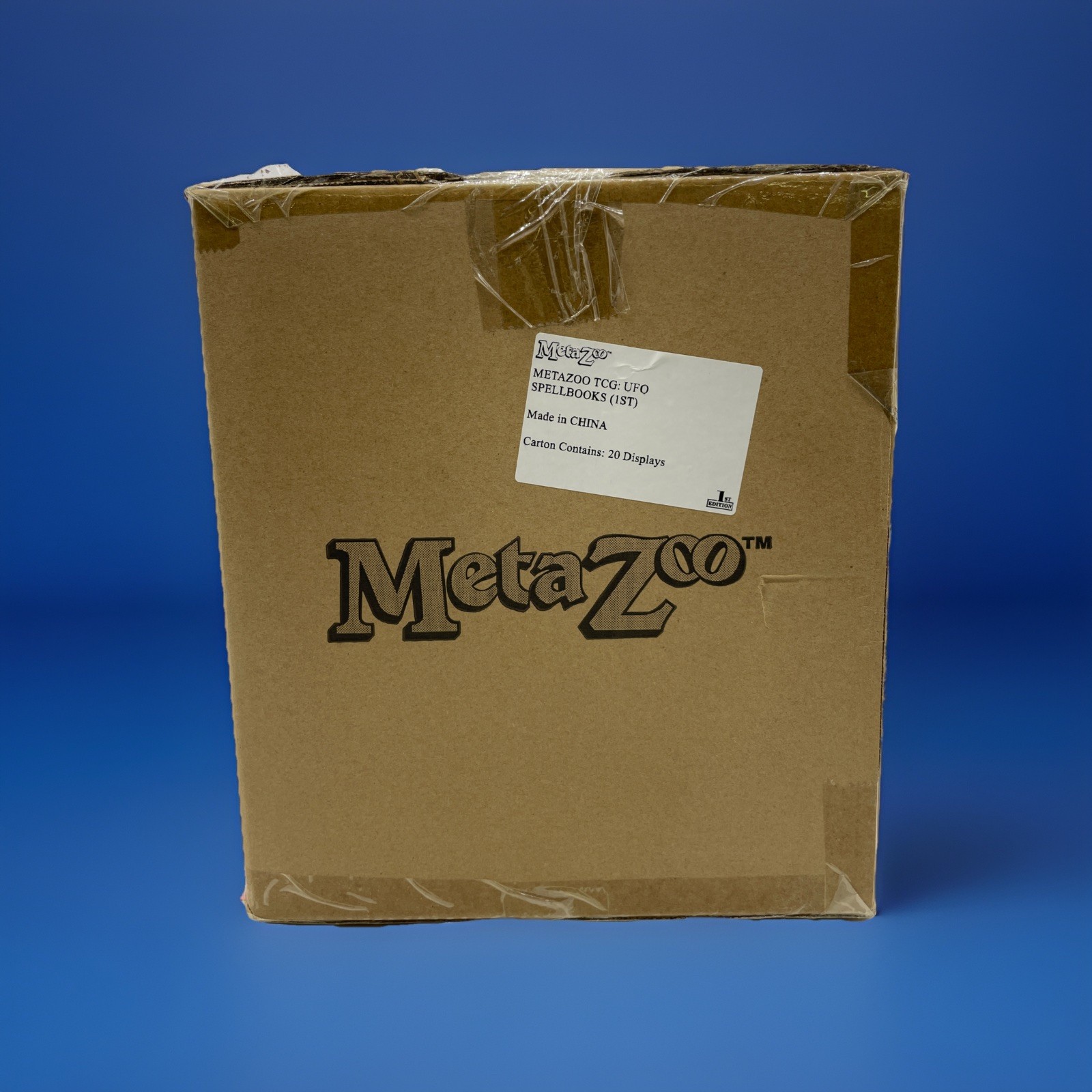 MetaZoo TCG – UFO 1st Edition Spellbook x20! FACTORY SEALED CASE!