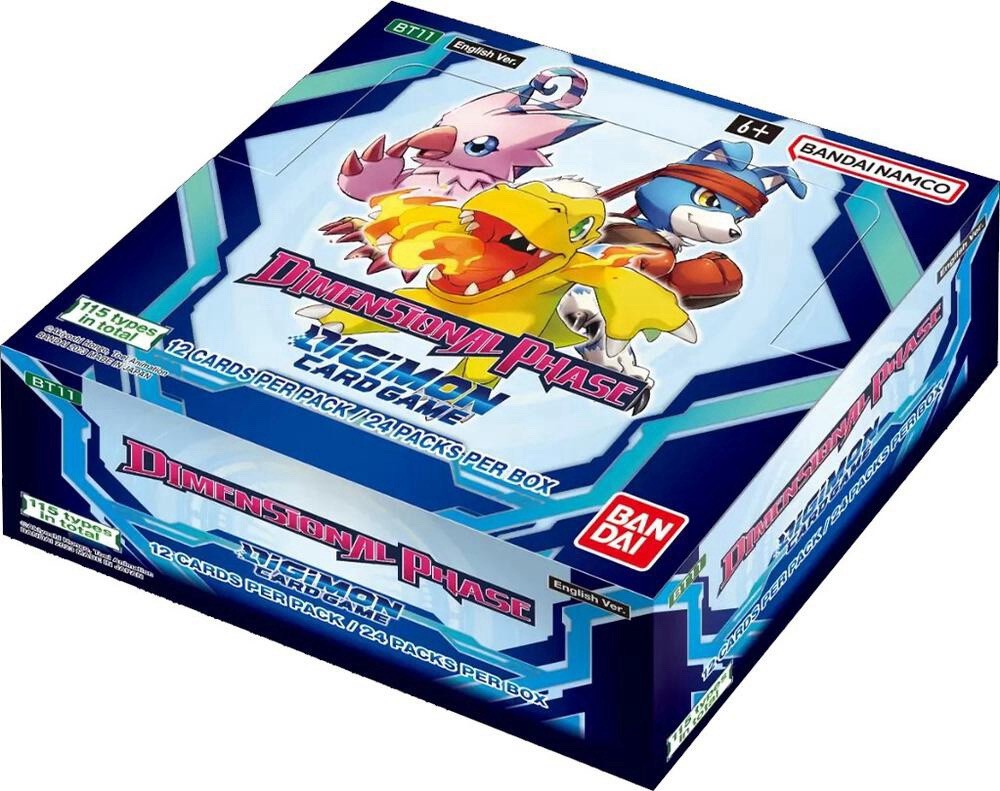 Digimon TCG Dimensional Phase Booster Box Sealed English