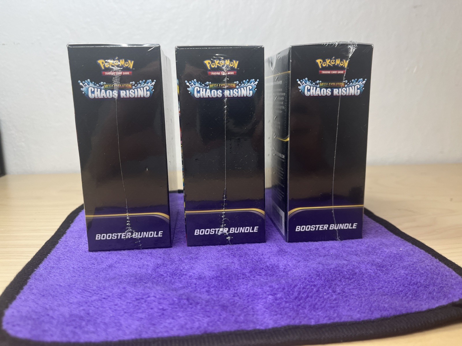 Lot of 3 Chaos Rising Booster Bundles SEALED NEW