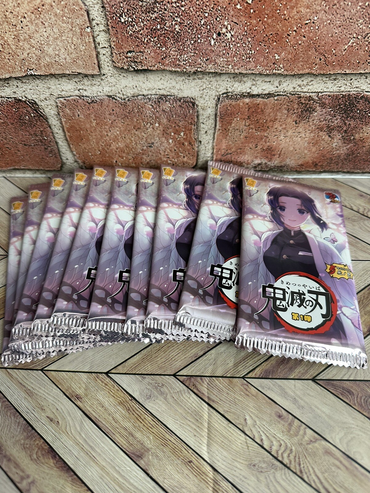 Demon Slayer Kimetsu No Yaiba 10 Pack Trading Card Booster NEW Tier 2