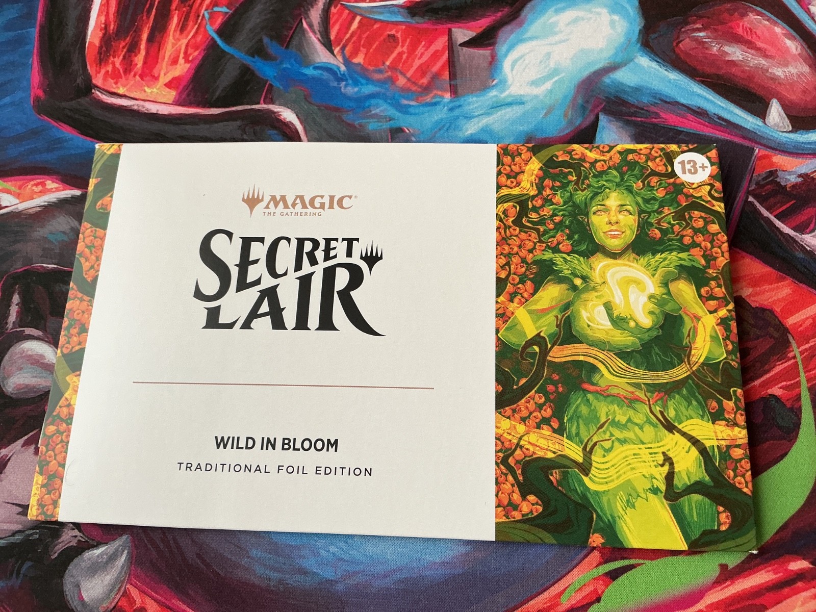 MTG Secret Lair Wild in Bloom Foil Edition Sealed Festival Box Amsterdam