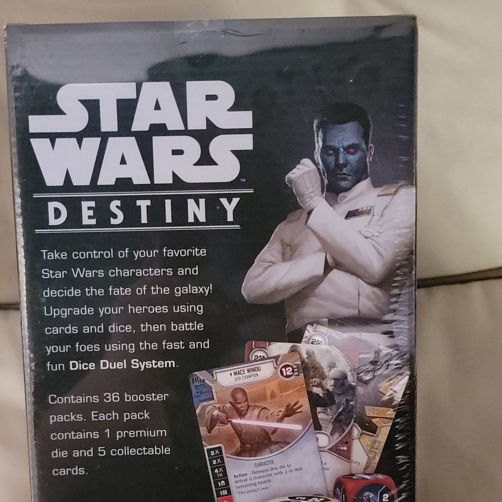 Star Wars Destiny: Empire At War Booster Box 36 pack – *New*