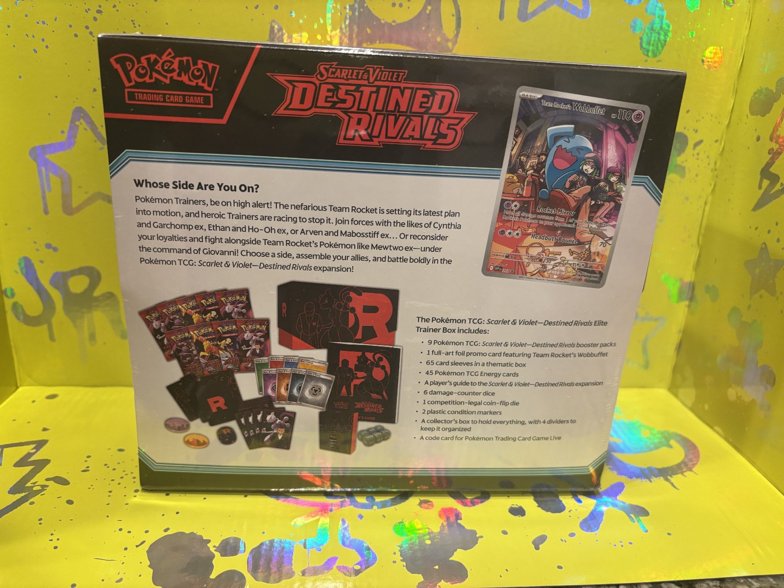 Pokemon TCG Scarlet & Violet Destined Rivals Elite Trainer Box ETB New Sealed