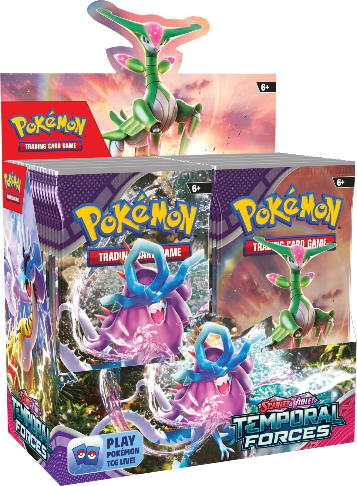Pokemon TCG Scarlet Violet Temporal Forces (SV05) Booster Box [FREE SHIPPING]