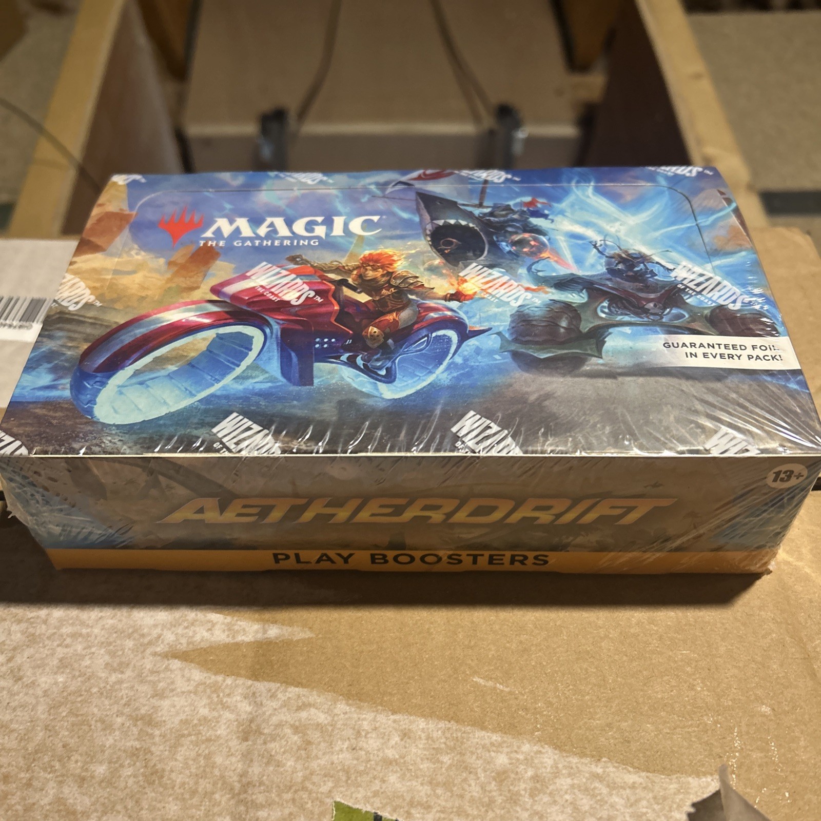 MTG: Aetherdrift Play Booster Box – Factory Sealed magic the gathering new