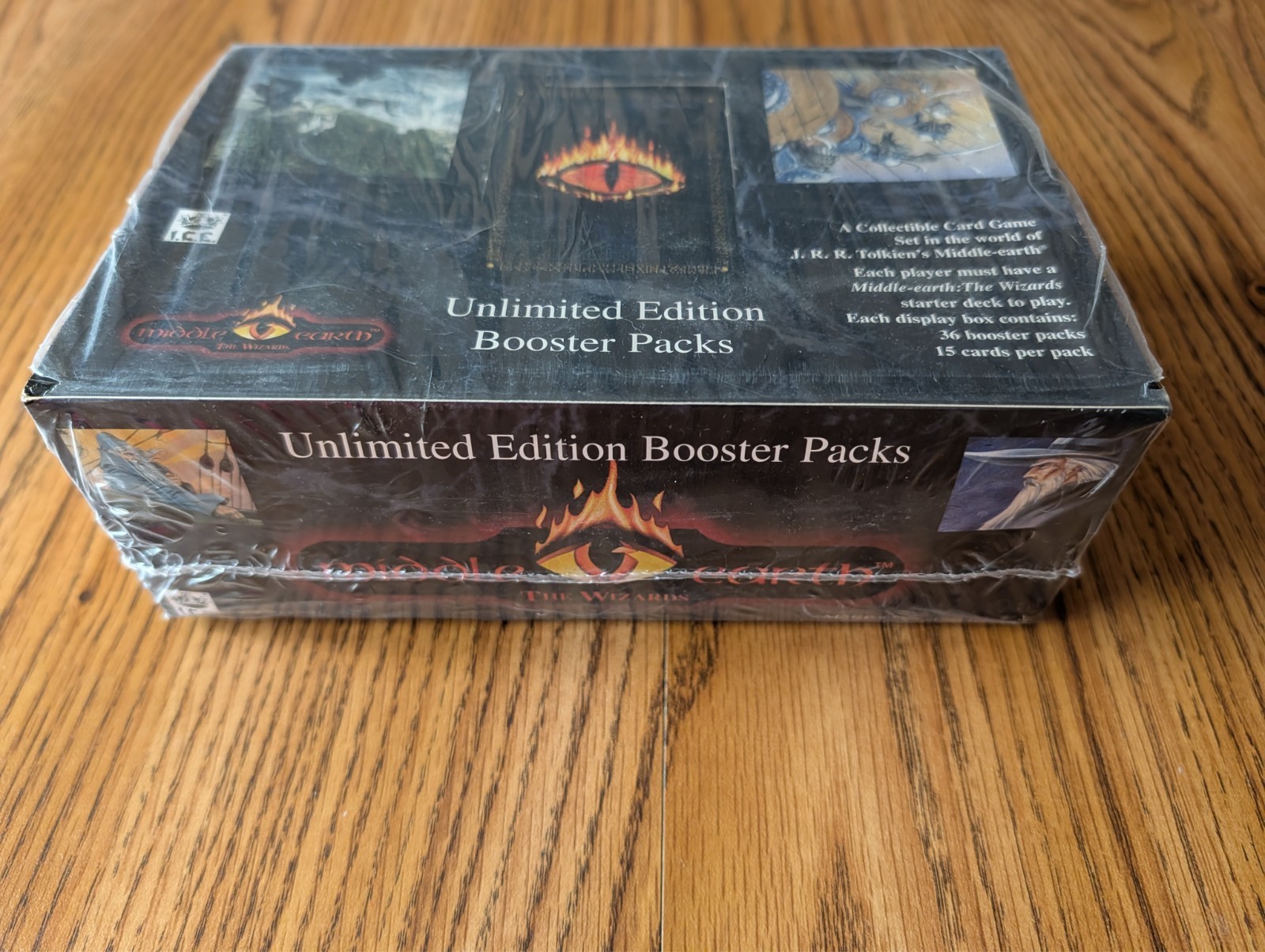 THE MIDDLE EARTH CCG Sealed Booster Box 36 Packs UNLIMITED EDITION