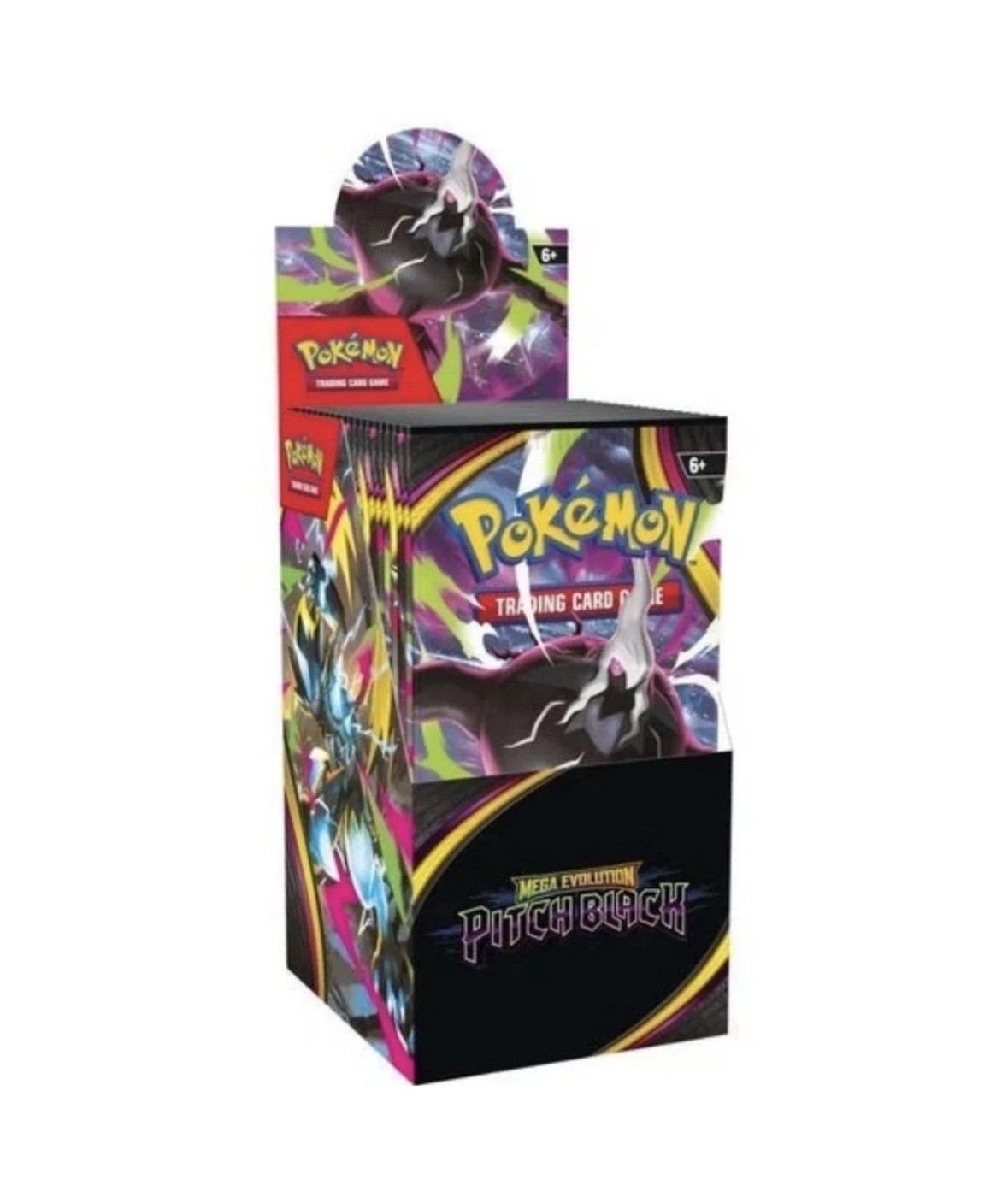 Pokémon TCG Pitch Black HALF BOOSTER BOX (18 Packs) BRAND NEW SEALED. IN HAND ✅