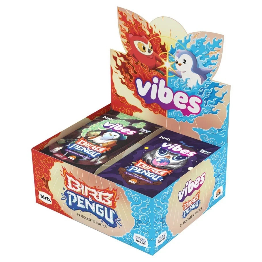 Vibes TCG Birb & Pengu 1st Edition Booster Box Pudgy Penguins Set 3