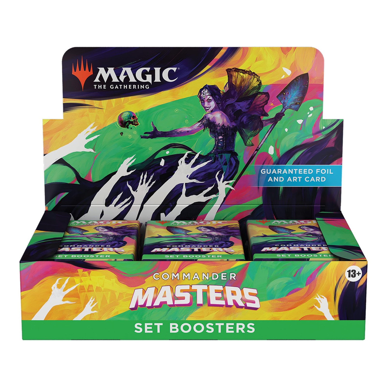 Set Booster Box Commander Masters 24 Packs 360 Magic Cards