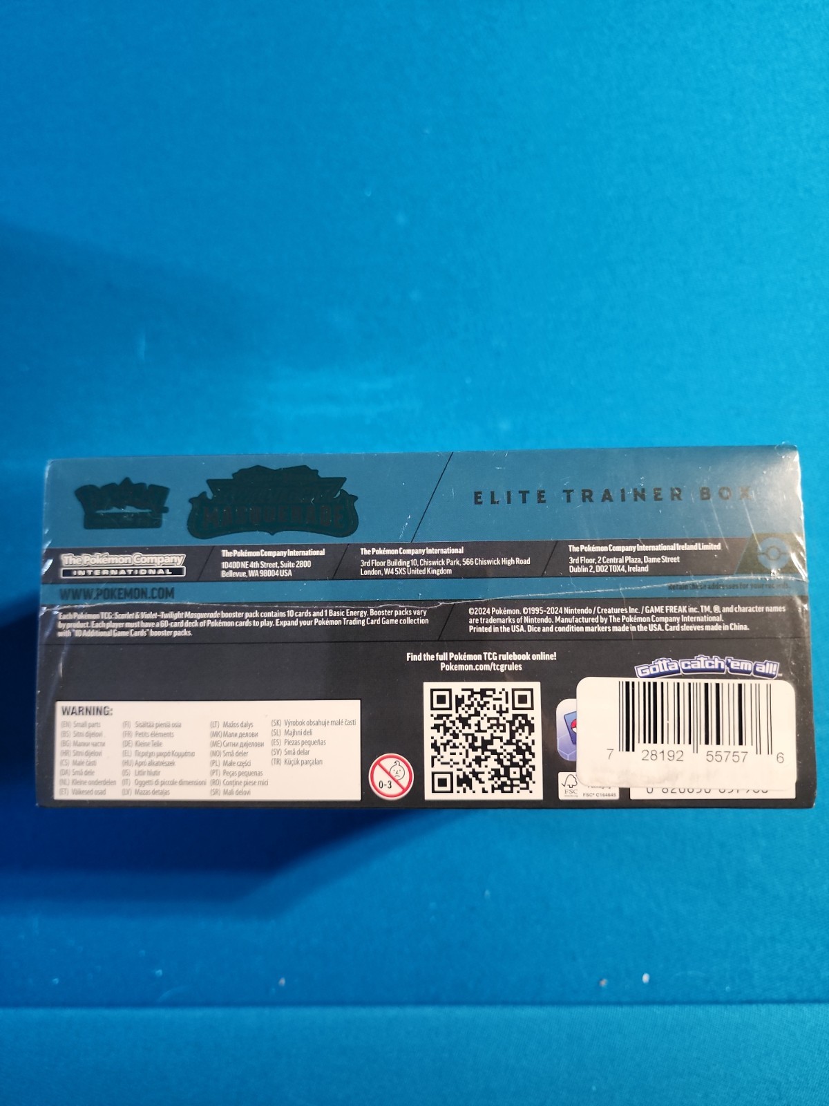 Twilight Masquerade ETB – Elite Trainer Box – Pokemon Sealed! 🎭 Pokémon TCG