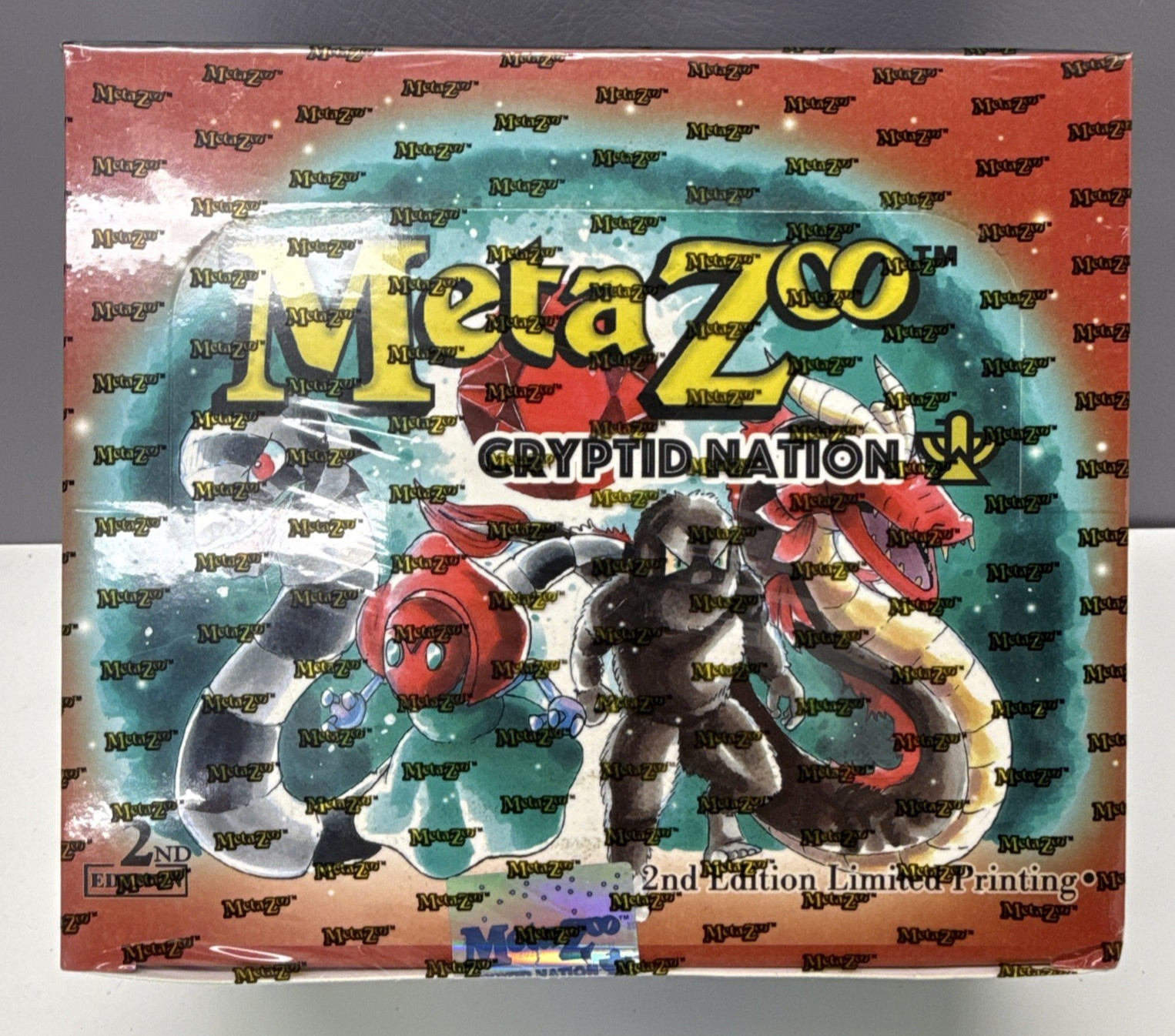 MetaZoo Cryptid Nation 2nd Edition Booster Box Factory Sealed 36 Packs NEW