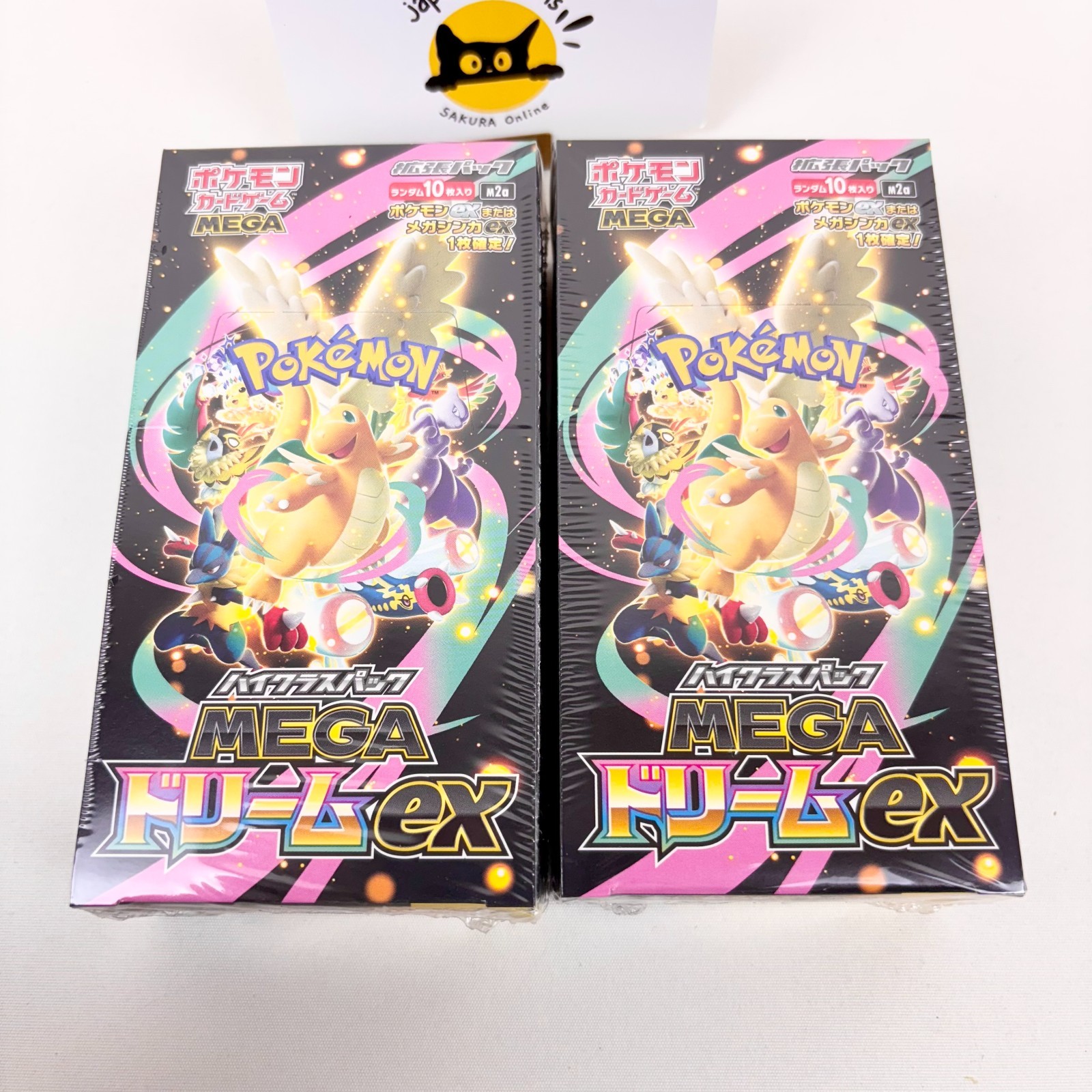 Pokemon MEGA Dream EX High Class Pack Japanese Booster Box Sealed 2 Box Set New