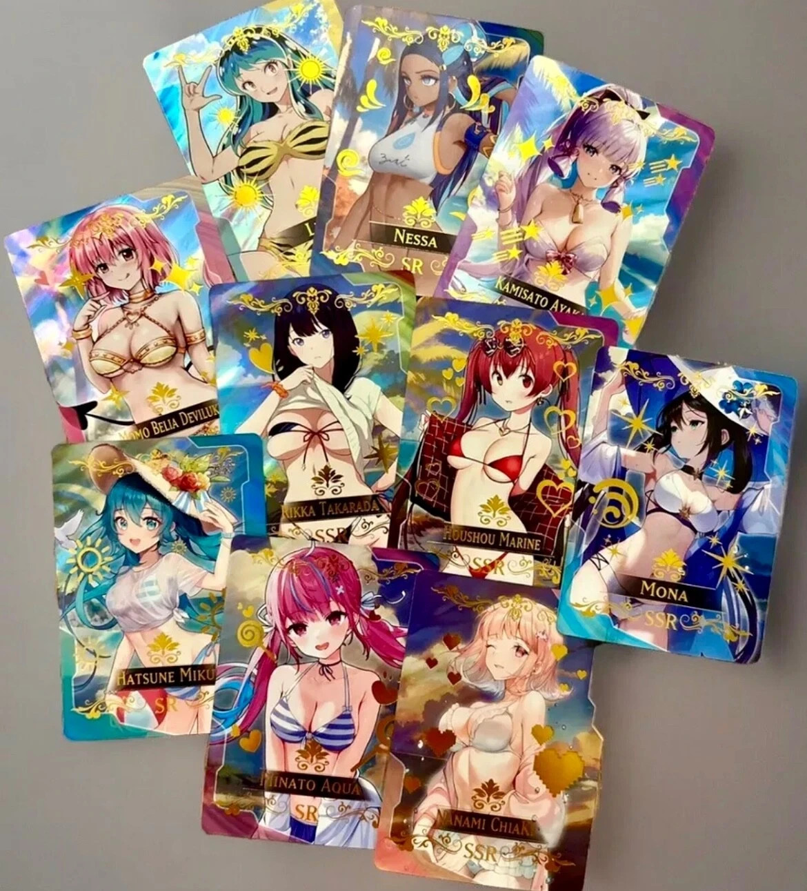 Goddess Waifu 55pc Set! Brand NEW Sealed Holographic Anime TCG~ US Shipping