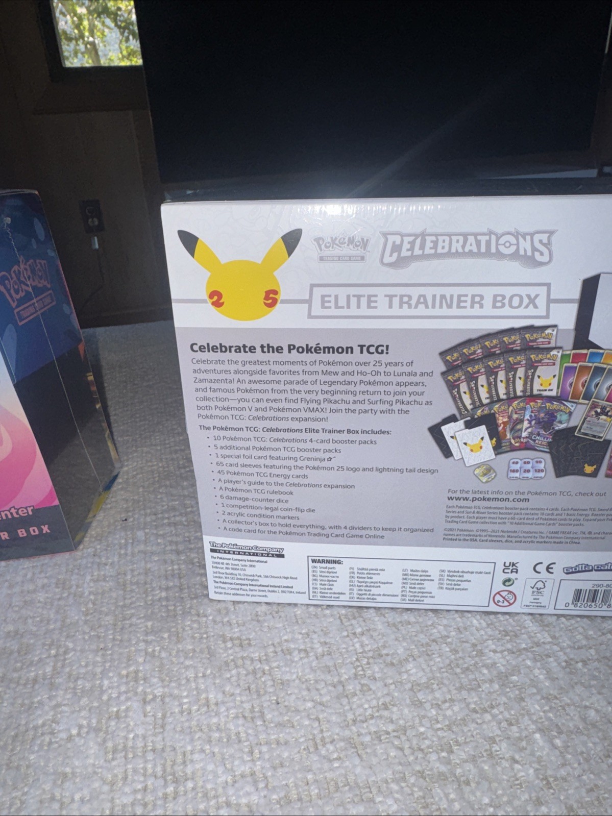 Pokémon TCG: 25th Anniversary Celebrations Elite Trainer Box (2021)