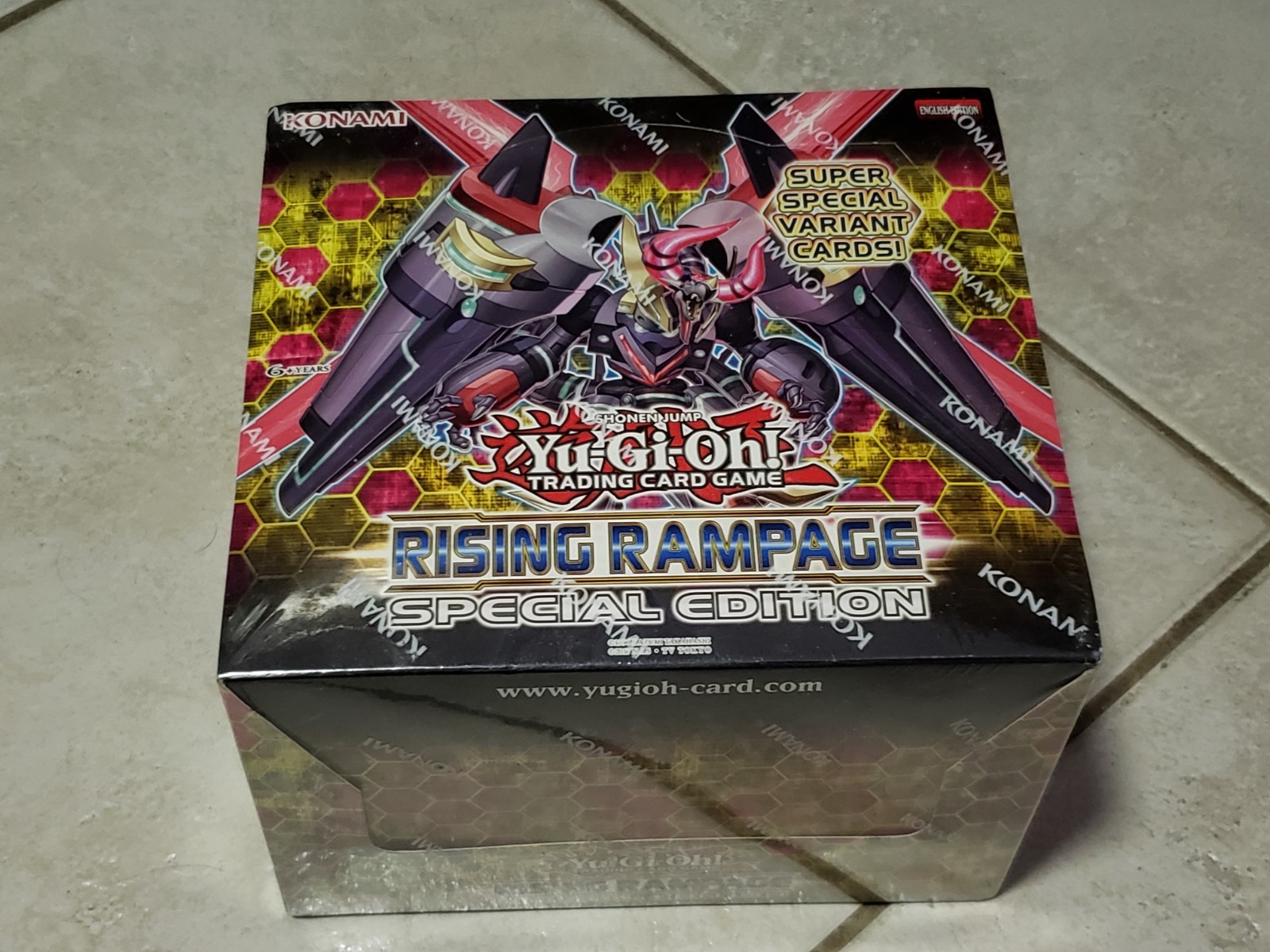 Yugioh Rising Rampage Special Edition Booster Box Sealed
