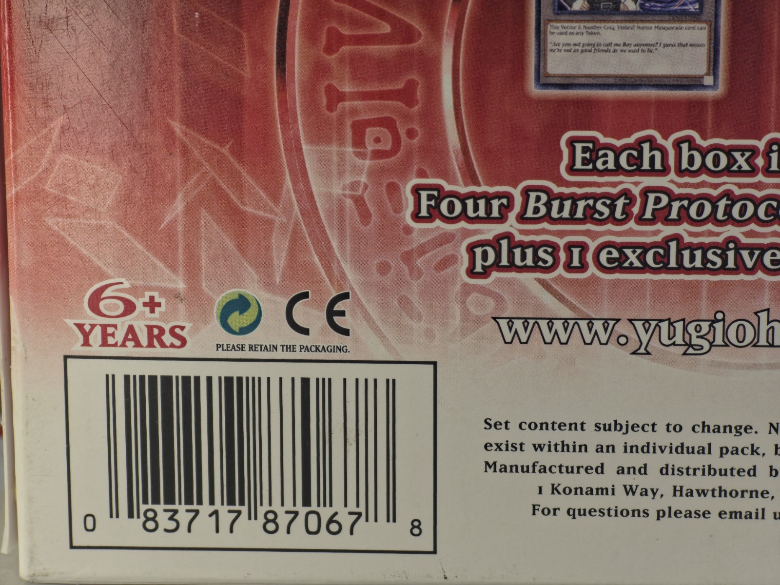Yu-Gi-Oh Burst Protocol Booster Box 1st Edition (Four 9-Card Packs)