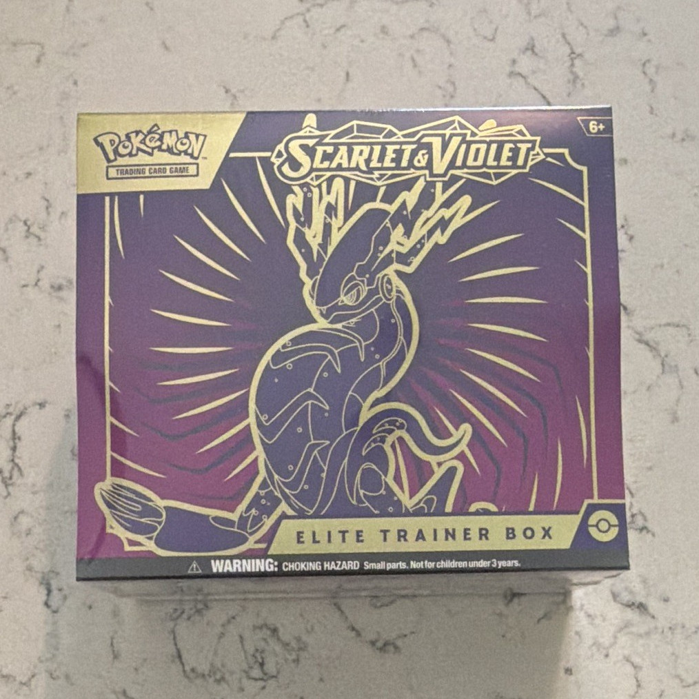 Scarlet & Violet Elite Trainer Box [Miraidon] – SV01: Scarlet & Violet Base Set