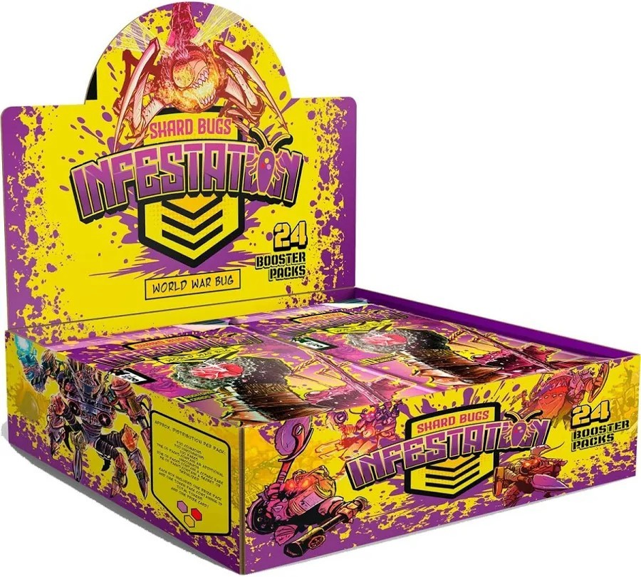 TCG Shard Bugs Set 3 “World War Bug” Infestation Booster Box Factory Sealed New