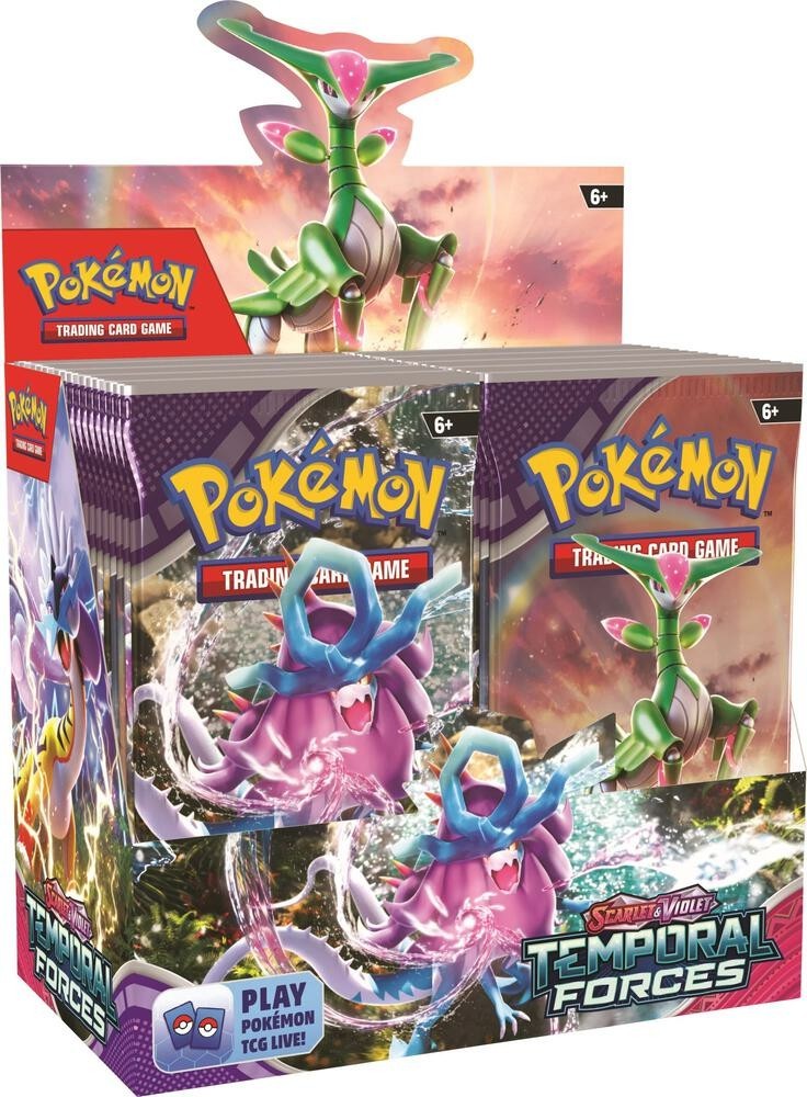 Pokémon TCG: Scarlet & Violet – Temporal Forces Booster Box Sealed