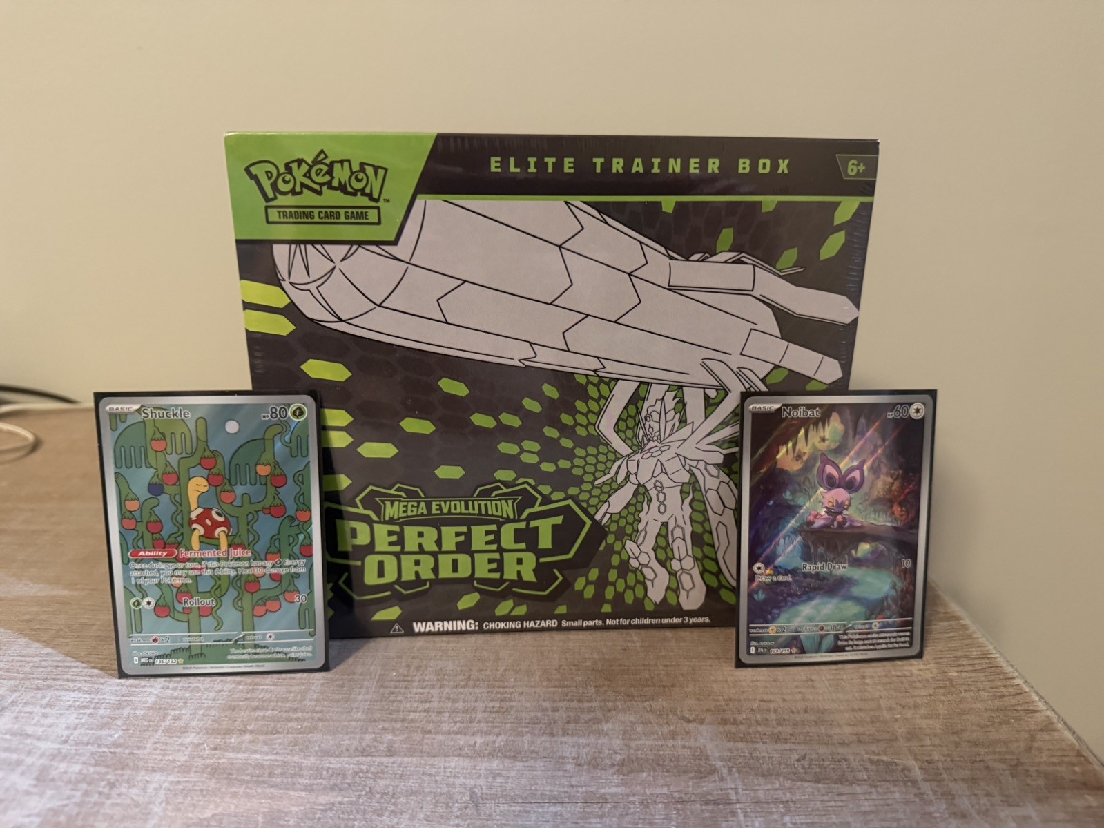 Mega Evolution Pokemon Perfect Order ETB Factory Sealed + 2 Illustration Rares