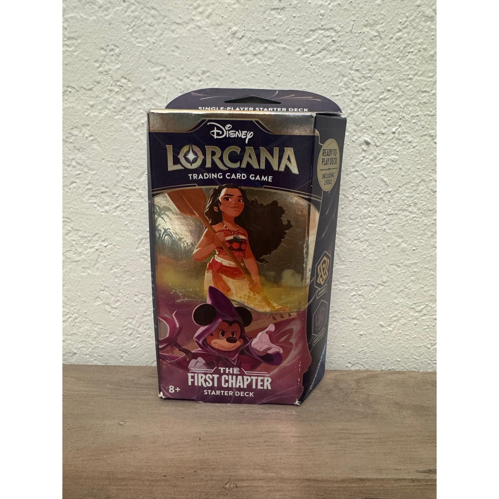 Disney Lorcana TCG First Chapter Starter Deck Moana & Mickey Mouse [New][Sealed]