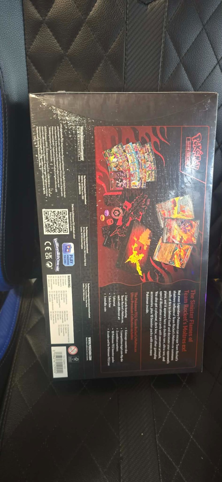 Pokemon TCG Team Rocket’s Moltres Premium UPC NEW SEALED