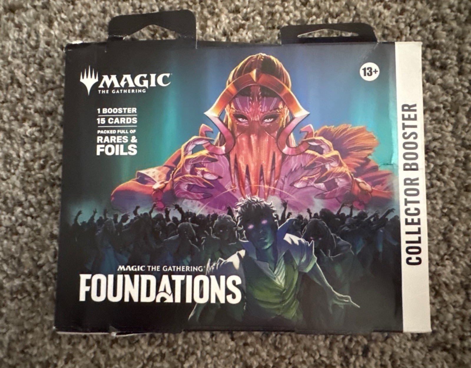 Magic The Gathering Foundations Collector Booster Box Omega Box Sealed (READ!)
