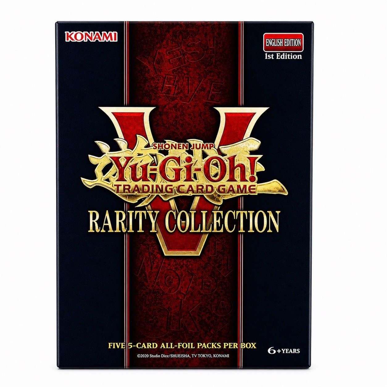 Yu-Gi-Oh! Rarity Collection 5 V Box 1st Edition TCG New In Hand Sealed Yugioh