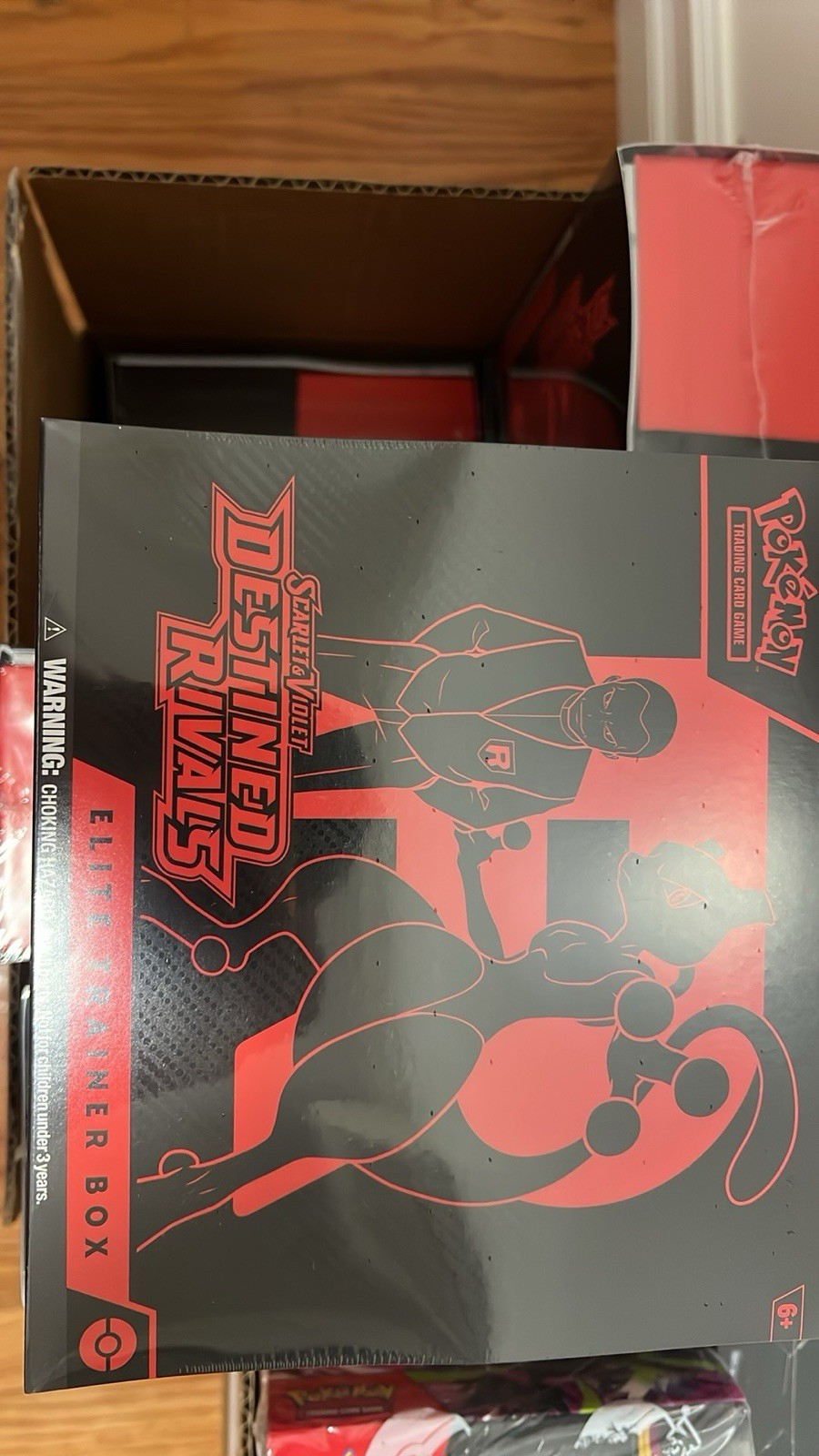 Pokemon TCG Destined Rivals Elite Trainer Box ETB Factory Sealed – FREE SHIP!!