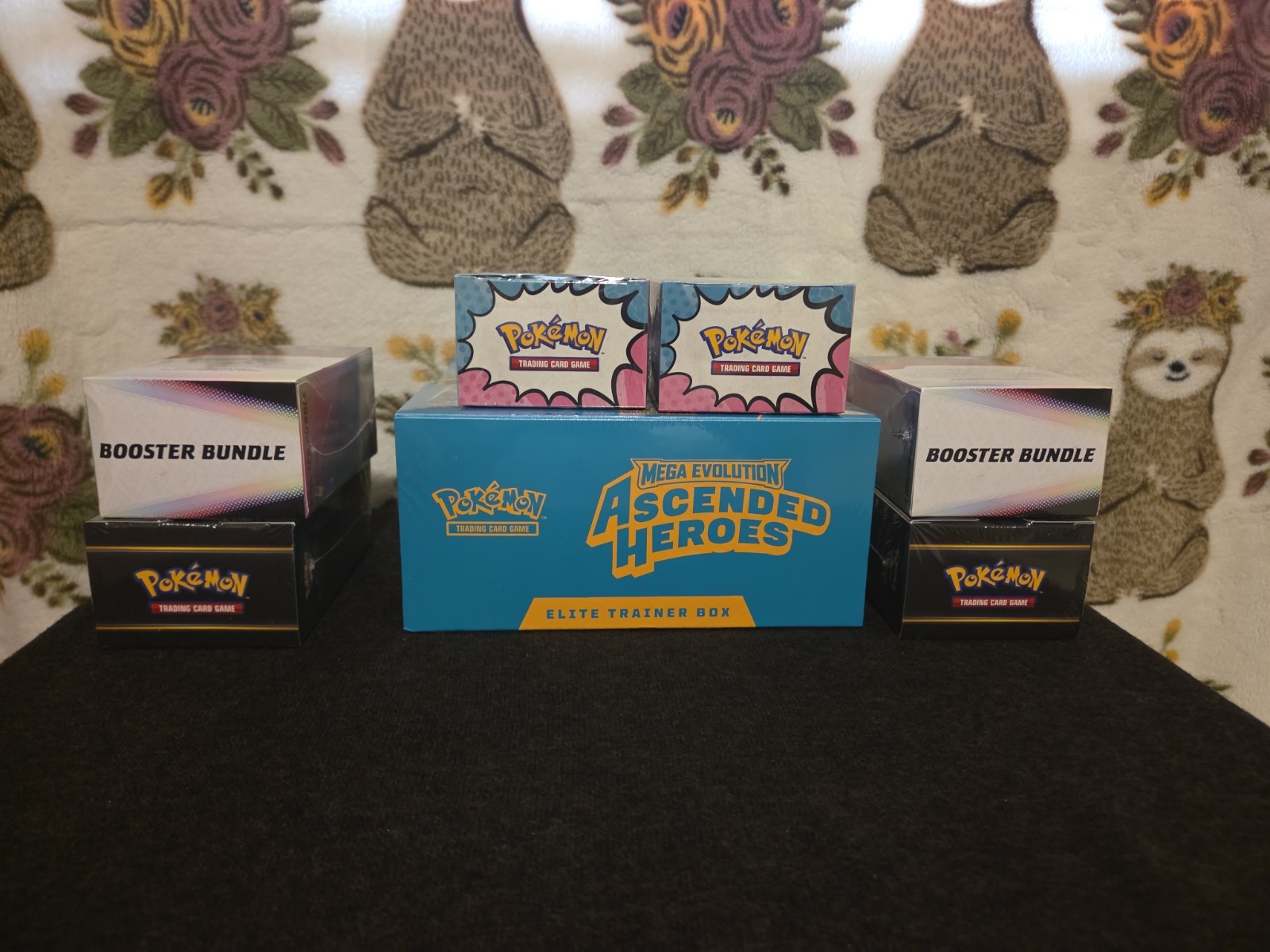 Ascended Heroes, Prismatic Evolutions & Pitch Black Lot 1 ETB 6 Booster Bundles