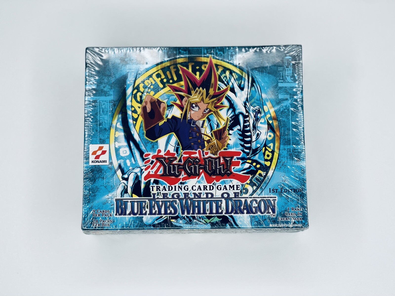 Yugioh 1st Edition Legend of Blue Eyes White Dragon Booster Box – New Sealed💎
