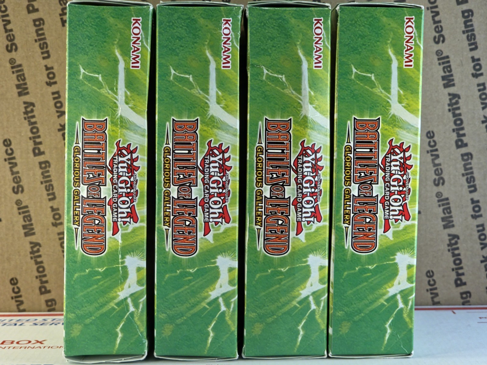 Yu-Gi-Oh! Battles of Legend – Glorious Gallery 1st Edition (Lot of 4)