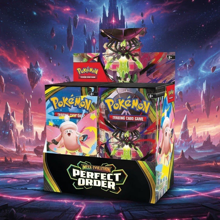 Pokemon Mega Evolution Perfect Order Booster Box Sealed ME03