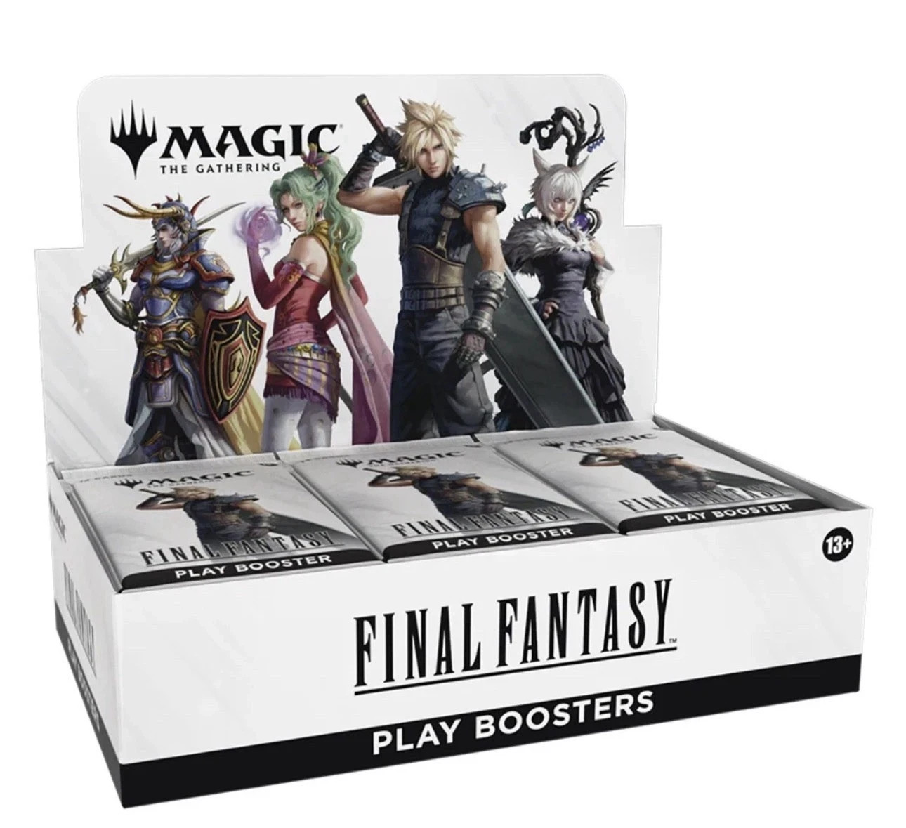 Final Fantasy Magic The Gathering Universes Beyond Play Booster Box free ship